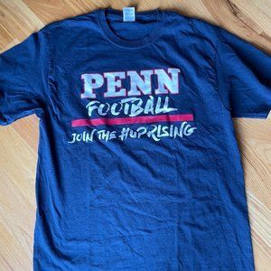 Men's U Penn Football Tshirt- Large